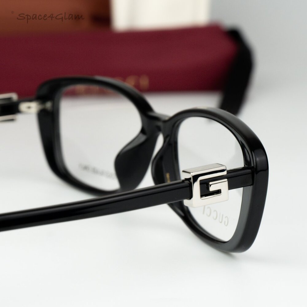 Gucci Women Eyeglasses Black Demo Square GG1685OK 001 BRAND NEW - Picture 6 of 10